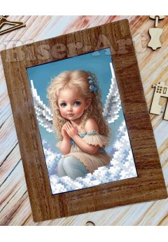 Схема з рамкою Янголятко на хмаринках (10152052)