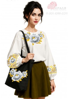 Комплект сорочка + шопер (1099-0211)