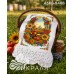 Рушник з перфорованим мереживом та атласною підкладкою (4560-9406) Рушник з перфорованим мереживом та атласною підкладкою (4560-9406)