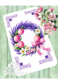 Рушник спасівський з принтом (3048-7755)