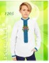 Заготовка для вишивки Хлопчачої сорочки, льон білий (1205)