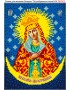 Схема вишивки бісером (хрестиком) «Божа Матір Остробрамська» (143)