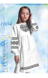 Плаття дитяче, габардин білий (1604)