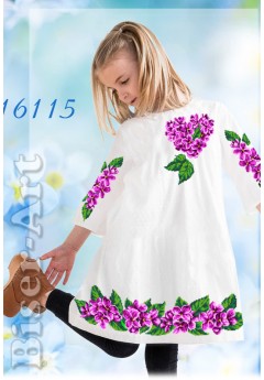 Плаття дитяче, льон білий (16115) Плаття дитяче, льон білий (16115)