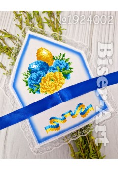 Хустинка для букета з мереживом (1924002)