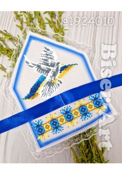 Хустинка для букета з мереживом (1924010)