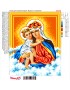 Схема вишивки бісером (хрестиком) «Мадонна з немовлям (208)»