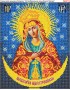 Схема вишивки бісером (хрестиком) «Божа Матір Остробрамська» (215)