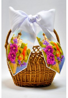 Бант пасхальний для вишивки бісером (нитками) (24001) Бант пасхальний для вишивки бісером (нитками) (24001)