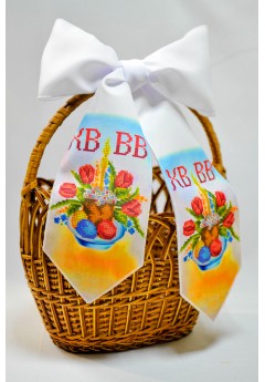 Бант пасхальний для вишивки бісером (нитками) (24004) Бант пасхальний для вишивки бісером (нитками) (24004)