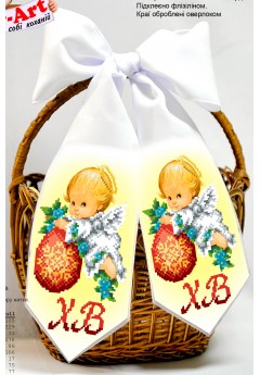 Бант пасхальний для вишивки бісером (нитками) (24015) Бант пасхальний для вишивки бісером (нитками) (24015)