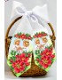 Бант пасхальний для вишивки бісером (нитками) (24022)