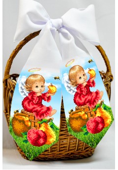 Бант спасівський для вишивки бісером (нитками) (24058) Бант спасівський для вишивки бісером (нитками) (24058)