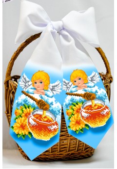 Бант спасівський для вишивки бісером (нитками) (24061) Бант спасівський для вишивки бісером (нитками) (24061)