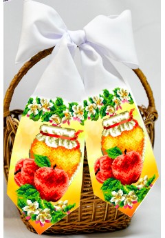 Бант спасівський для вишивки бісером (нитками) (24123) Бант спасівський для вишивки бісером (нитками) (24123)