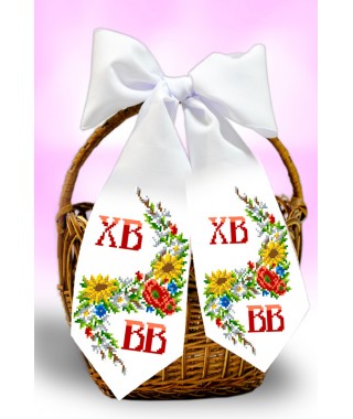 Бант пасхальний для вишивки бісером (нитками) (24169)