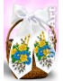 Бант пасхальний для вишивки бісером (нитками) (24171)