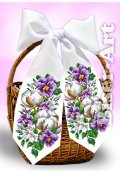 Бант пасхальний для вишивки бісером (нитками) (24200) Бант пасхальний для вишивки бісером (нитками) (24200)