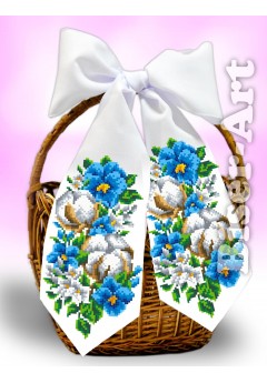 Бант пасхальний для вишивки бісером (нитками) (24201) Бант пасхальний для вишивки бісером (нитками) (24201)