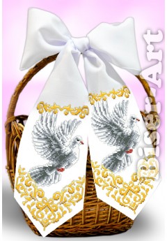 Бант для вишивки бісером (нитками) (24210) Бант для вишивки бісером (нитками) (24210)