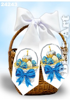 Бант для вишивки бісером (нитками) (24243) Бант для вишивки бісером (нитками) (24243)