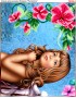 Схема вишивки бісером (хрестиком) «Янголятко (244)»