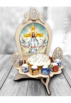 Підставка для паски та яєць під вишивку бісером (2532064)