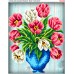 Схема вишивки бісером (хрестиком) «Квітка (508)» Схема вишивки бісером (хрестиком) «Квітка (508)»