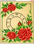 Схема вишивки бісером (хрестиком) «Годинник (291)»