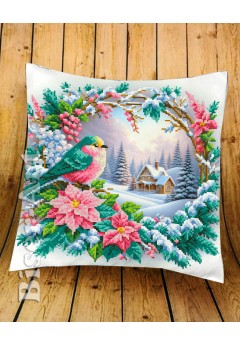 Пошита подушка з наволочкою для вишивання (2929605)