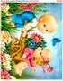Схема для вишивки бісером (хрестиком) Весняна прогулянка (294)