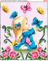 Схема для вишивки бісером (хрестиком) Чарівні метелики (298)