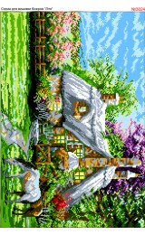 Схема для вишивки бісером (нитками) Будинок (3024) Схема для вишивки бісером (нитками) Будинок (3024)