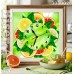 Годинник для вишивки бісером (нитками) Грейпфрути (3030028)
