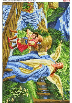 Схема для вишивки бісером (нитками) Ангел Охоронець (3049) Схема для вишивки бісером (нитками) Ангел Охоронець (3049)
