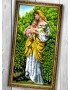 Схема вишивки бісером (хрестиком) «Марія з дитям (3060088)»