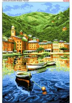 Схема для вишивки бісером (нитками) Причал (3098) Схема для вишивки бісером (нитками) Причал (3098)