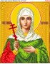 Схема вишивки бісером (хрестиком) «Антоніна (344)»