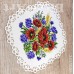 Серветка з перфорованим мереживом для вишивки (3535006)