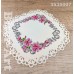 Серветка з перфорованим мереживом для вишивки (3535007)