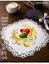 Серветка з перфорованим мереживом для вишивки (3535009)