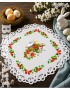 Пасхальна серветка з перфорованим мереживом (3535029)