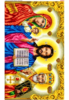 Схема вишивки бісером (хрестиком) Іконостас (4006)