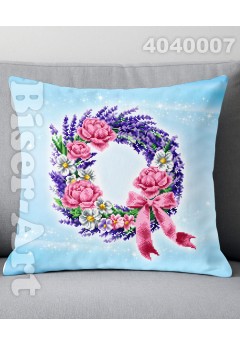 Пошита подушка з наволочкою для вишивання ВЕЛИКА (4040007)