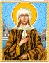 Схема вишивки бісером (хрестиком) «Ксенія Петербурзька (Оксана)» (414)