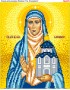 Схема вишивки бісером (хрестиком) Єлизавета (425)