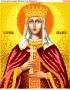 Схема вишивки бісером (хрестиком) «Людмила (428)»