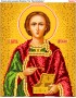 Схема вишивки бісером (хрестиком) «Пантелеймон (447)»