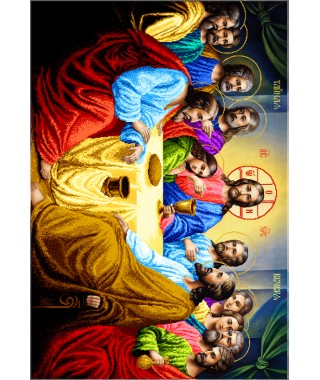 Схема для вишивки бісером (нитками) Таємна (тайная) вечеря (4501)