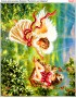 Схема вишивки бісером (хрестиком) «Ангелики на качелі (451)»